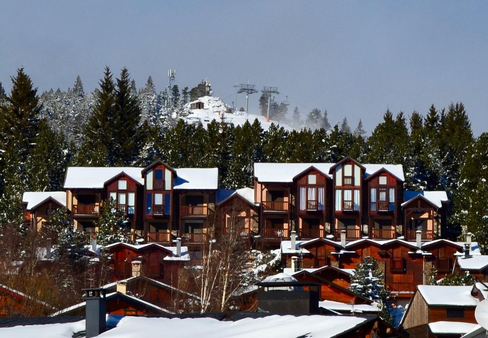 Studio Cabine Chaleureux A Pyrenees 2000 - Wifi Et Parking Prive Bolquere Pyrenees 2000 Екстериор снимка
